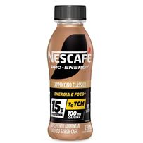 Bebida Nescafé Pro Energy Cappuccino Clássico 15g proteína 270ml