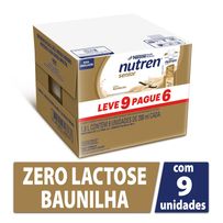 Complemento Alimentar Nutren Senior Sabor Baunilha 9 Unidades de 200ml Cada