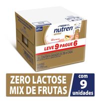 Complemento Alimentar Nutren Senior Sabor Mix de Frutas 9 Unidades de 200ml Cada