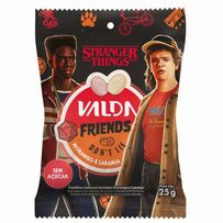 Pastilhas Valda Stranger Things Friends Dont't Lie Morango e Laranja Sem Açúcar 25g