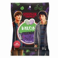 Pastilhas Valda Stranger Things Friends Dont't Lie Maçã e Uva Sem Açúcar 25g