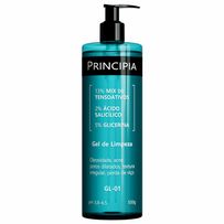 Gel de Limpeza Suave Principia Skincare 13% Mix de Tensoativos + 2% Ácido Salicílico + 5% Glicerina GL-01 500g
