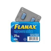 Analgésico Flanax 275mg Bayer 8 Comprimidos