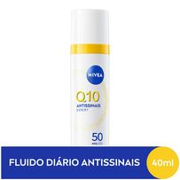 Fluído Diário Nivea Q10 Antissinais Expert FPS50 40ml