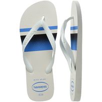 Sandálias Havaianas Top Basic Branco/Azul 39/40