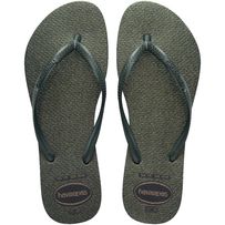 Sandália Havaianas Slim Gloss Verde Oliva 35/36