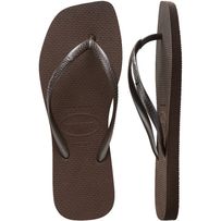 Sandália Havaianas Slim Square Café 41/42