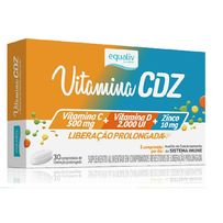 Suplemento Alimentar Equaliv Vitamina CDZ 30 Comprimidos
