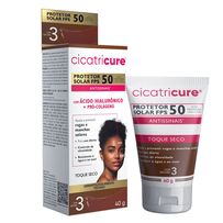 Protetor Solar Cicatricure Antissinais FPS50 Cor 3 40g