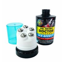 Gel Negro Doctor Pauher Ice Effect 120g + Esferas Massageadoras