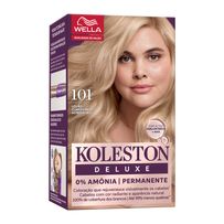 Tintura Wella Koleston Deluxe 101 - Louro Claríssimo Acinzentado