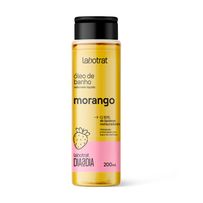 Sabonete Líquido Óleo de Banho Labotrat Morango Dia a Dia 200ml