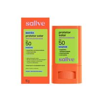 Bastão Protetor Solar Sallve Antioleosidade FPS50 15g