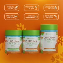 Cúrcuma Turmeric 600mg Bioroots 120 Cápsulas