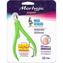 Alicate Cortador de Unhas Merheje Super Verde 1 unidade