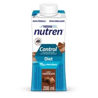 Alimento Pronto Nutren Control Diet Sabor Chocolate 200ml
