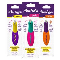 Cortador de Unhas Merheje Touch Cores Sortidas 1 Unidade