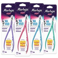 Alicate para Cutículas Merheje Super Cores Sortidas 1 Unidade