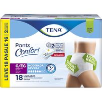 Roupa Íntima Tena Pants Confort G/EG 18 Unidades