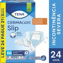 Fralda Geriátrica Tena Dermacare Slip EG 24 Unidades