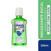 Enxaguante Bucal Cepacol Expert 4 em 1 Menta Protect +Flúor 250ml