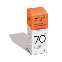 Protetor Solar Facial Vult Facial FPS70 Antissinais 40ml