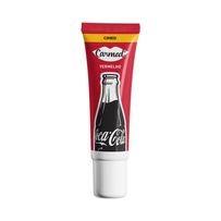 Hidratante Labial Carmed Coca-Cola Vermelho 10g