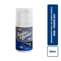 Desodorante Antitranspirante Roll-On Banho a Banho Men Power Dry Masculino 50ml