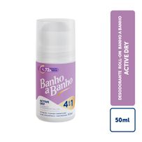 Desodorante Antitranspirante Roll-On Banho a Banho 4 em 1 Active Dry Feminino 50ml