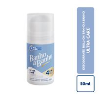 Desodorante Antitranspirante Roll-On Banho a Banho 4 em 1 Ultra Care Feminino 50ml