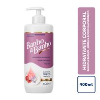 Loção Deo Hidratante Corporal Banho a Banho Romã e Ácido Hialurônico Blend de Óleos +Pentavitin 400ml