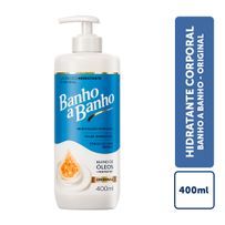 Loção Deo Hidratante Corporal Banho a Banho Original Blend de Óleos +Pentavitin 400ml