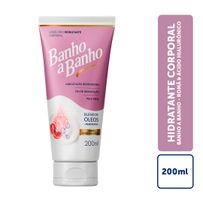 Loção Deo Hidratante Corporal Banho a Banho Romã e Ácido Hialurônico Blend de Óleos +Pentavitin 200ml