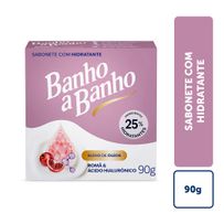 Sabonete em Barra Banho a Banho Romã e Ácido Hialurônico Blend de Óleos 90g
