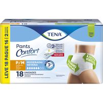 Roupa Íntima Tena Pants Confort P/M 18 Unidades