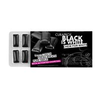Enxaguante Bucal em Pastilhas Curaprox Black Is White 12 Pastilhas