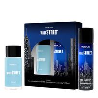 Kit Fiorucci Wall Street Deo Colônia 50ml + Desodorante Aerosol 110g
