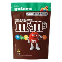 Confeitos de Chocolate M&Ms Ao Leite 132g