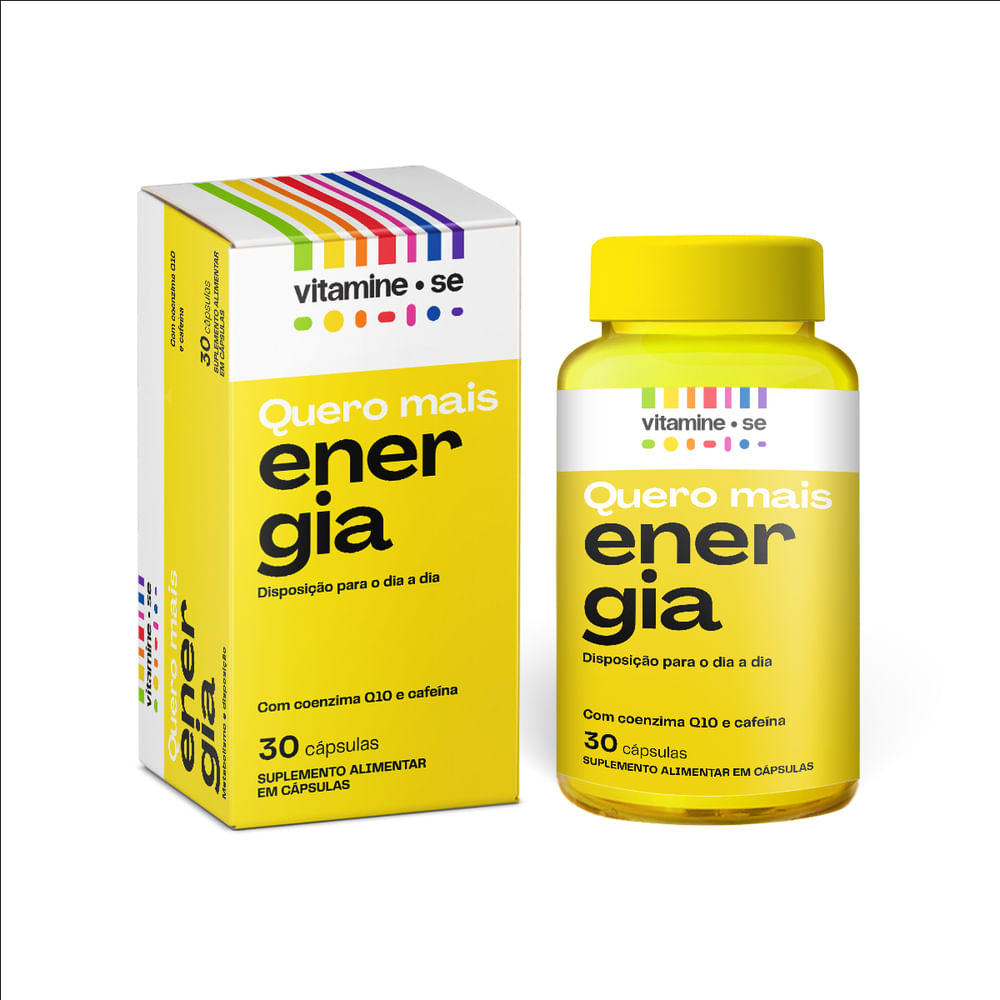 Suplemento Alimentar Vitamine-se Energia 30 cápsulas