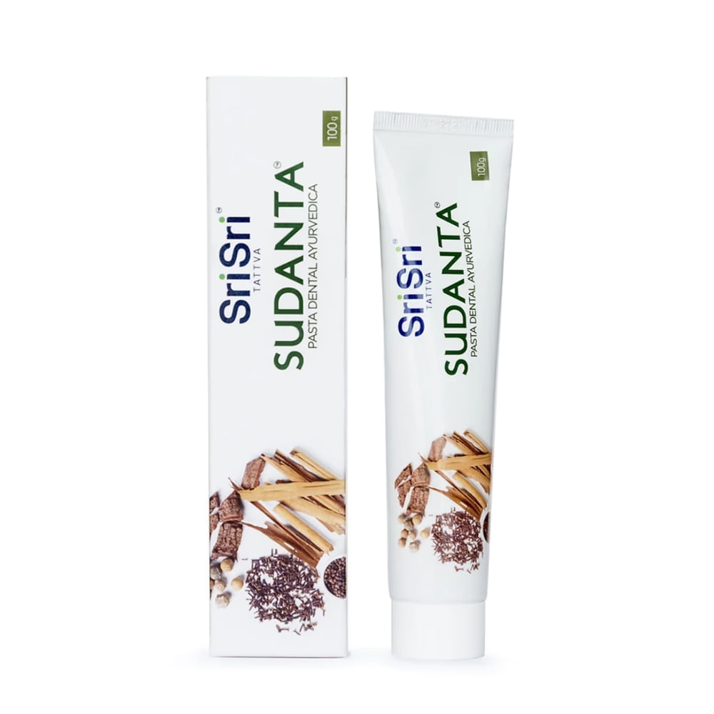 Creme de Dental Srisri Sudanta Ayurvédica Canela 100g