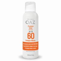 Protetor Solar Aerossol OAZ FPS60 Protege e Hidrata 200ml