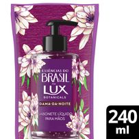 Sabonete Líquido Para Mãos Lux Botanicals Essências Do Brasil Dama Da Noite Refil 240ml