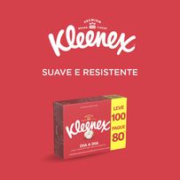 Lenços De Papel Kleenex 100 Unidades
