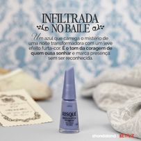 Esmalte Cremoso Risqué Bridgerton Infiltrada no Baile 8ml