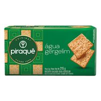 Biscoito Piraquê Água Gergelim 215g