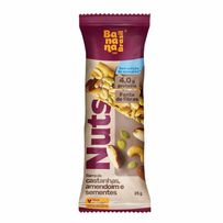 Barra Castanhas, Amendoim e Sementes Nuts Banana Brasil 25g