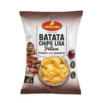 Batata Chips Lisa Croques Petisco Picanha Com Barbecue 45g