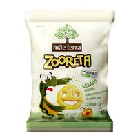 Salgadinho Integral Mãe Terra Zooreta Cebola 45g