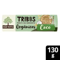 Biscoito Integral E Orgânico Tribos Mãe Terra Coco 130g