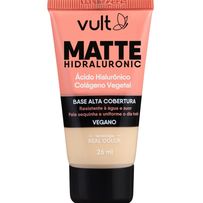 Base Líquida Vult Matte Hidraluronic Cor 04 26ml